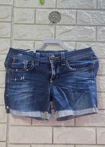 Only Blue Denim Shorts