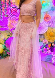 Designer Lehenga With Blouse And Dupatta