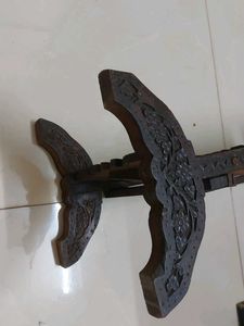 Vintage Wooden Tiered Shelf Stand
