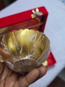 Decorative Serving Bowls with Spoons