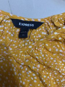 Yellow Floral Top