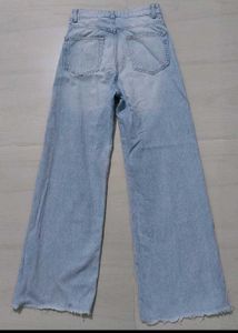 H&amp;M Light  Wide Leg Jean