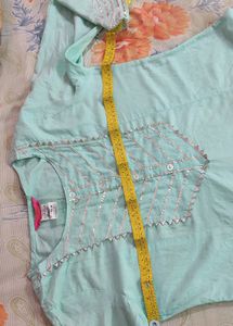 Pink Almirah 💙Pure Cotton Kurta Set