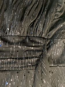 La Chateau Black Sequin Mini Dress