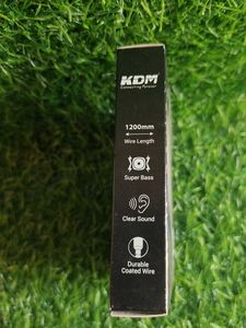 KDM M22 Stereo Earphone black
