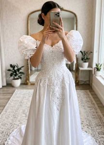 Beautiful vintage bridal gown