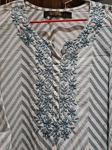 Cotton Straight Kurti