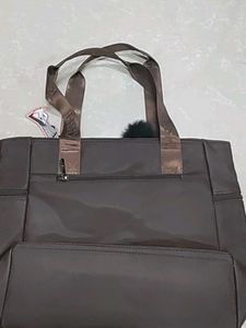 Stylish Brown Tote Bag