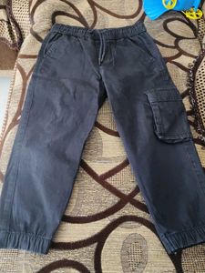 Orange Graphic T-Shirt and black pant