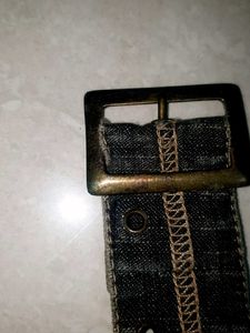 Vintage Denim Belt