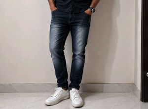 Men's Dark Wash Slim Fit Jeans