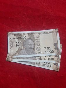 786 set Rare Indian 10 Rupee Notes