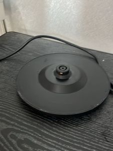 Red Electric Kettle with Temperature Gauge