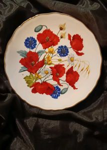 Floral Decorative Plate