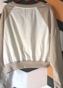 Stylish Two-Tone Crop Top