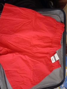 Red  Shorts kepri surprise gift free🎊