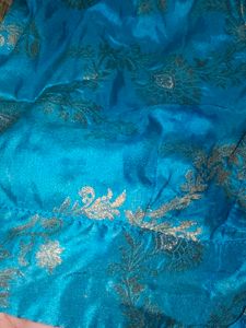 Stunning Blue Brocade Blouse 💙