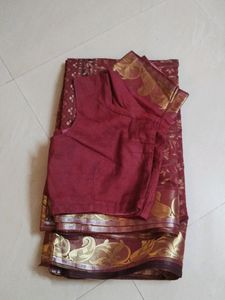 Bengal Cotton Silk With Blouse