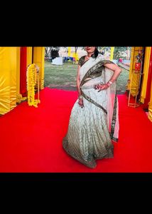 Elegant Lehenga Choli and saree 2 in 1