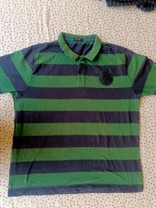 Men's Striped Polo T-Shirt
