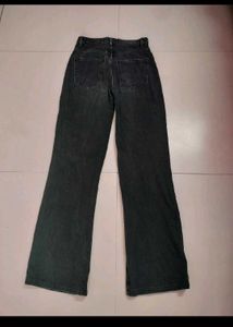 Ripped Charcoal Light Faded Denim