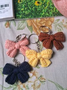 Adorable cute Bow keychain