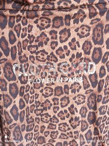 Animal Print Very Soft Fabric Top