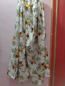 Floral Print Palazzo Pants