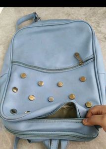 Light Blue Backpack
