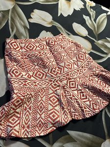 Koovs Abstract Skirt