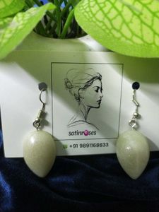 Elegant Glitter Teardrop Earrings