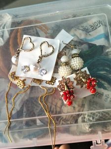 Combo Of 5 Earings Studs