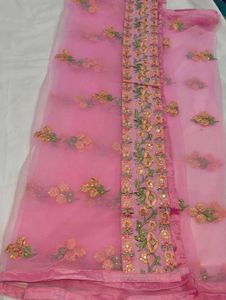 Pink Embroidered Salwar Suit