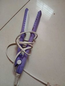 Purple Mini Hair Straightener
