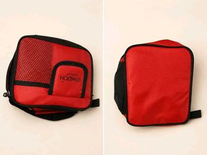 Red Milton Duffel Bag