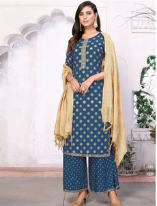SANISA Women Viscose Kurta Set