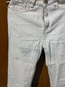 White Wide Leg Jeans