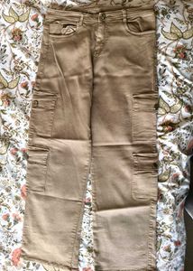 Classic Beige Women's Pants