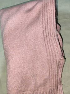 Pink Beaded Long Sleeve Sweater