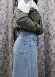Stylish Green and White Windbreaker Jacket
