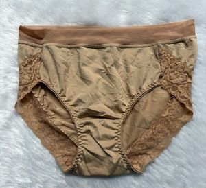 Elegant Lace Trim Briefs