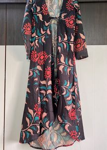 Price Drop ! Top, Dhoti And Shrug Set