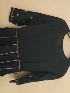 Elegant Dark Teal Ethnic Kurta