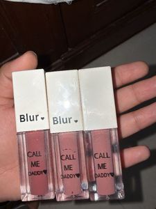 (set if 6) blur matte lipstick