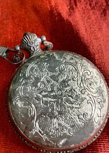 Vintage Train Pocket Watch
