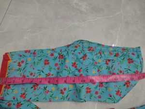 Blue Floral rajputi suit