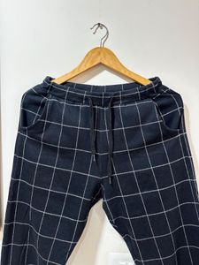Classic Black &amp; White Checked Pants
