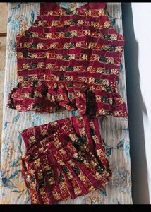 Highly Embroidered Co-ord  Set