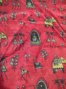 Vibrant Ethnic Fabric with Tribal Print