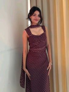 Elegant Polka Dot  dress